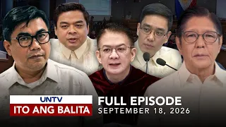 UNTV: Ito Ang Balita | September 18, 2026