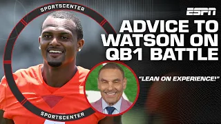 Herm Edwards says QB1 competition between Deshaun Watson & Sheduer Sanders 'isn't even close' 👀 | SC