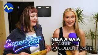 Čo sa dialo v zákulisí SuperStar? Gaia a Nela nám povedali o svojich pocitoch ⭐️🎫 | SuperStar CS