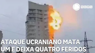 Ataque ucraniano mata uma pessoa e deixa quatro feridos na Rússia
