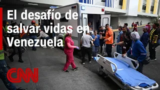 Médicos venezolanos luchan para atender a miles de heridos en hospitales empobrecidos