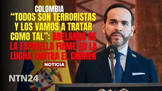 “Todos son terroristas y así los vamos a tratar”: De la Espriella firme en la lucha contra el crimen