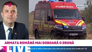 Alertă la granița României: O nouă dronă a fost doborâtă de un avion F-16