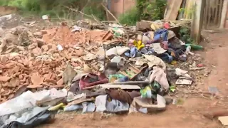 La Victoria neighborhood residents demand cleanup of a landfill that is now invading their homes