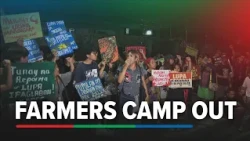 Farmers’ groups camp outside DENR, protest land issues | ABS-CBN News