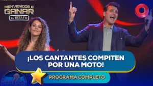 ¡Los cantantes compiten por una moto! | #BienvenidosAGanar Completo - 26/02 - El Nueve