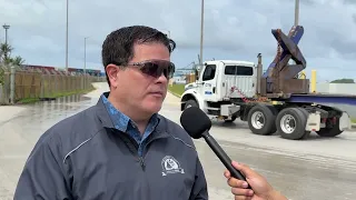 Port Authority GM Rory Respicio responds to shipping delays