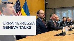 Ukraine and Russia hold talks in Geneva amid ongoing attacks
