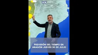 Weather forecast for Aragon, Thursday, July 30