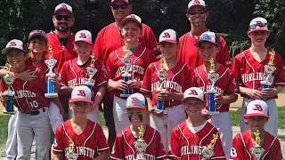 Burlington 10U Cal Ripken Finishes Second at Trophy Weekend