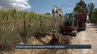 Počeli radovi na sanciji puta koji povezuje naselja Husejnovići i Jasikovac u Teočaku