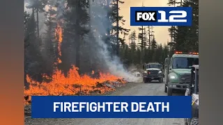 Firefighter dies while fighting Oregon wildfire