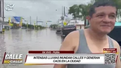 Piura: Intense rains flood streets and impact business activities