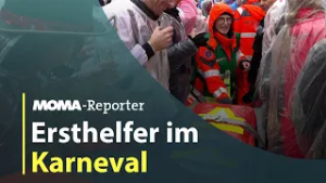 Ersthelfer unter Jecken | ARD Morgenmagazin