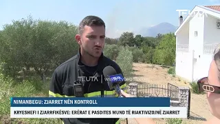 Kryeshefi i zjarrfikësve - Ekipet mbeten në gatishmëri për çdo përkeqësim të situatës