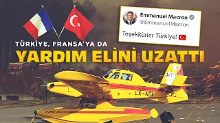 Türkiye, İspanya'nın ardından Fransa'ya da yangın söndürme uçaklarını gönderdi
