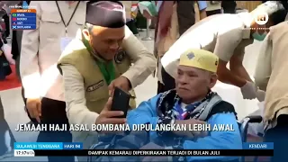 JEMAAH HAJI ASAL BOMBANA DIPULANGKAN LEBIH AWAL