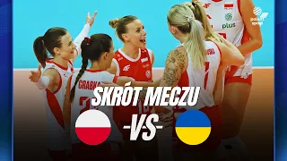 SKRÓT MECZU: POLSKA - UKRAINA | MEMORIAŁ AGATY MRÓZ-OLSZEWSKIEJ