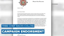 Sen. Collins endorsed by Passamaquoddy Tribe chief