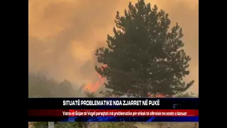 SITUATË PROBLEMATIKE NGA ZJARRET NË PUKË