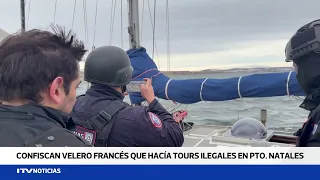 Customs seizes French sailboat conducting illegal tours in Magallanes