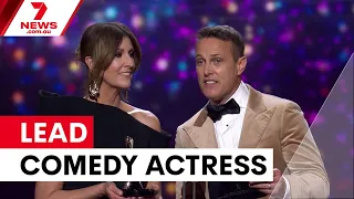 Celia Pacquola wins Logie for Dog Park | 7NEWS