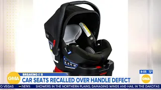More than 114,000 Britax car seats recalled over handle defect