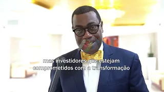 Agenda de desenvolvimento e investimento : PR recebeu o antigo presidente do BAD Akinwumi Adesina