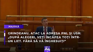 Grindeanu, atac la adresa PNL și USR: „După alegeri, veți încăpea toți într-un lift”