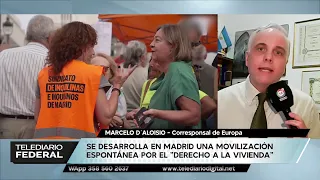 🚨 Housing protests in Spain: encampment in the heart of Madrid and demands to the government