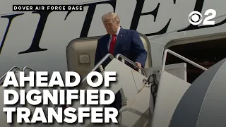 Trump arrives for dignified transfer of U.S. service members