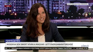 Moszkva sok sikert kíván a magyar–lett energiabarátsághoz - HírTV