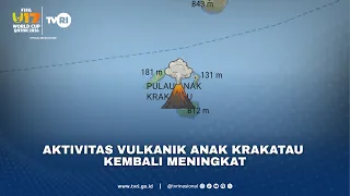 Aktivitas Vulkanik Anak Krakatau Kembali Meningkat