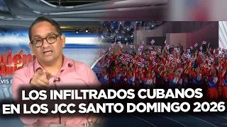 ESPÍAS CUBANOS detrás de los jugadores en los centroamericanos Santo Domingo 2026