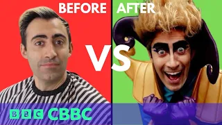 Transformation: Turning into Dr Big Brain! | Horrible Science | Behind The Scenes | CBBC