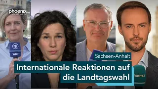 Internationale Reaktionen auf die vergangene Landtagswahl in Sachsen-Anhalt | 07.09.2026