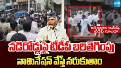 నామినేషన్ వేస్తే నరుకుతాం: MLA Buchepalli Siva Prasad Reddy TDP Goons Attacks, Fires On Police