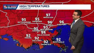 Temperatures heating up this weekend and next week