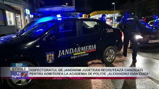 MARAMUREȘ COUNTY GENDARMERIE INSPECTORATE IS RECRUITING CANDIDATES FOR ADMISSION TO THE ALEXANDRU...