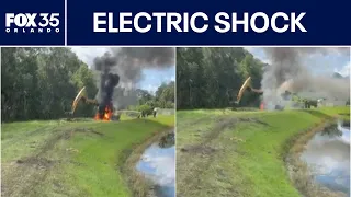 Volusia County Public Works employee in critical condition from electric shock