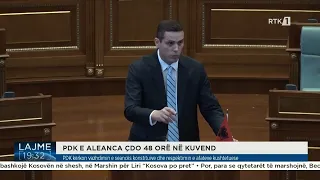 PDK E ALEANCA ÇDO 48 ORË NË KUVEND