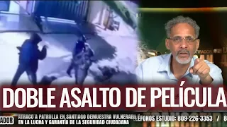 They even took the motorcycle! Assailants disarm police and manage to escape