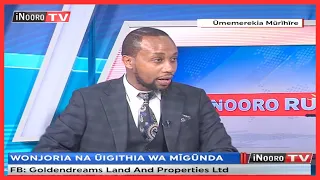 Wonjoria na ũigithia wa mĩgũnda na kambuni ya Goldendreams Land and Properties Ltd