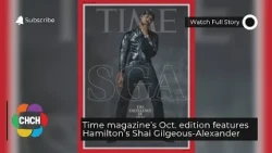 Time magazine’s Oct. edition features Hamilton’s Shai Gilgeous-Alexander