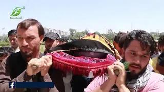 د رسنیز فعال محمد عالم کبیري جنازه نن کابل کې خاورو ته وسپارل شوه