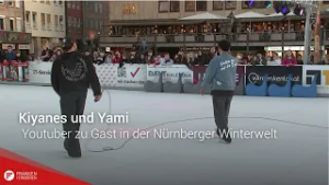 Kiyanes und Yami: Beliebte Youtuber zu Gast in der Nürnberger Winterwelt