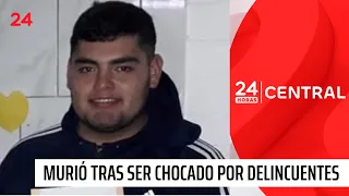 Who was the father who died after being hit by criminals in Maipú