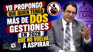 Bernardo Hilario proposes a two-consecutive-term limit for the 2028 elections.