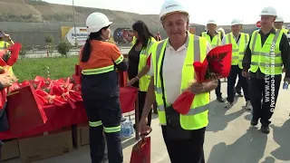 Nekadašnji radnici TIR-a u poseti novim metalurškim postrojenjima, 10. septembar 2026.(RTV Bor)