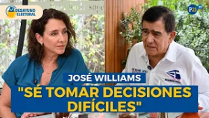 José Williams de Avanza País revela su estrategia para luchar contra la delincuencia